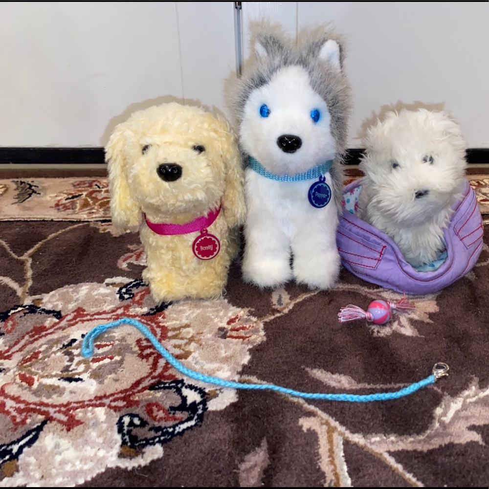American Girl Doll Dogs (all 3 for $30)